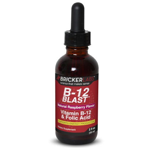 BRICKER LABS B-12 BLAST RASPBERRY LIQ