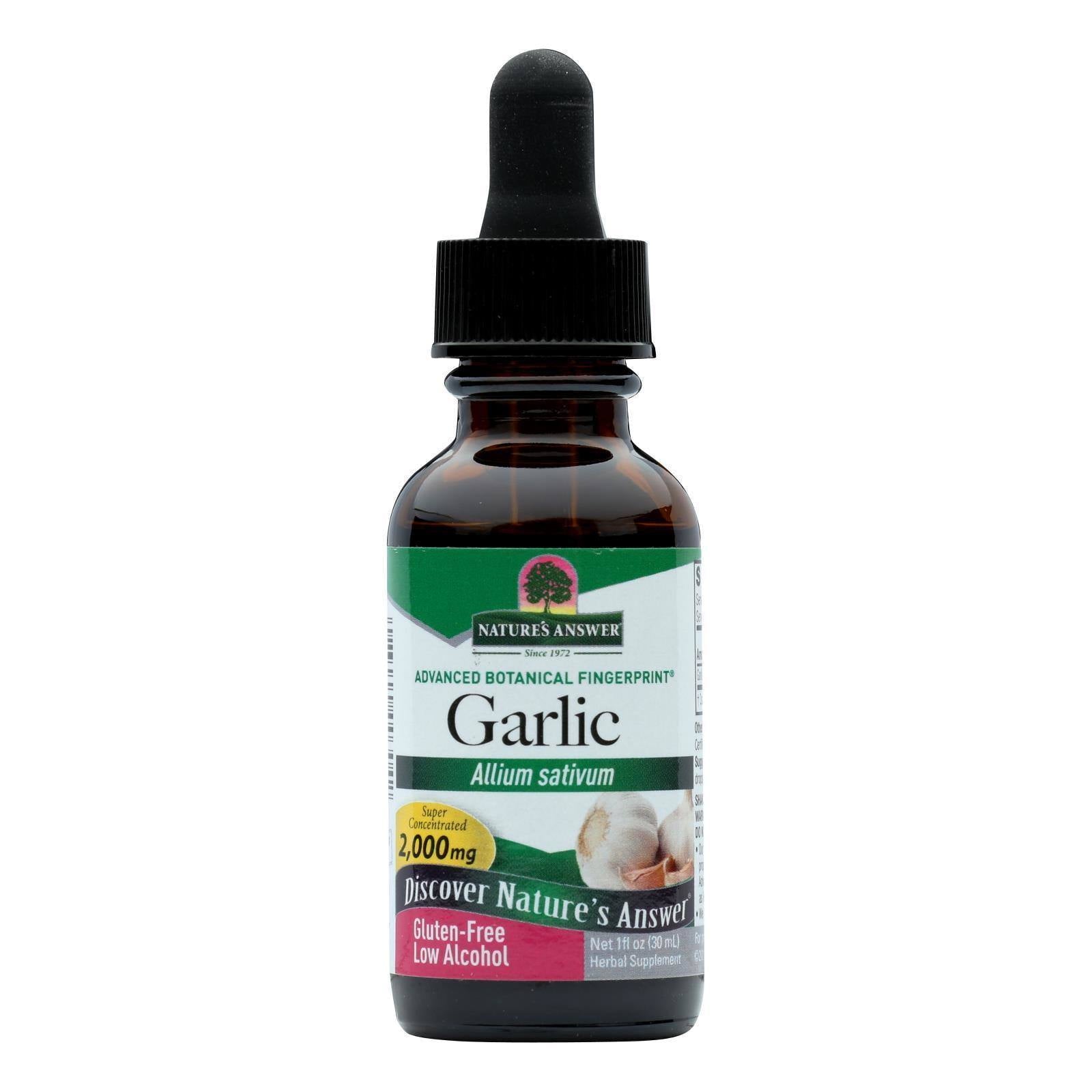 NATURE'S ANSWER GARLIC BULB