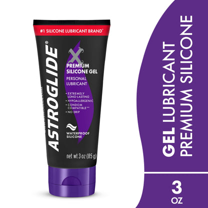 ASTROGLIDE X LQ 2.5OZ PREM SIL