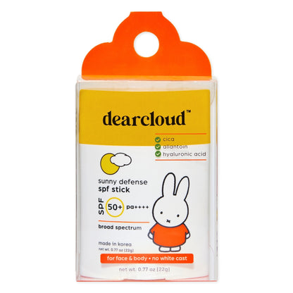 dearcloud Travel Size Sunny Defense Sunscreen Stick, SPF 50+