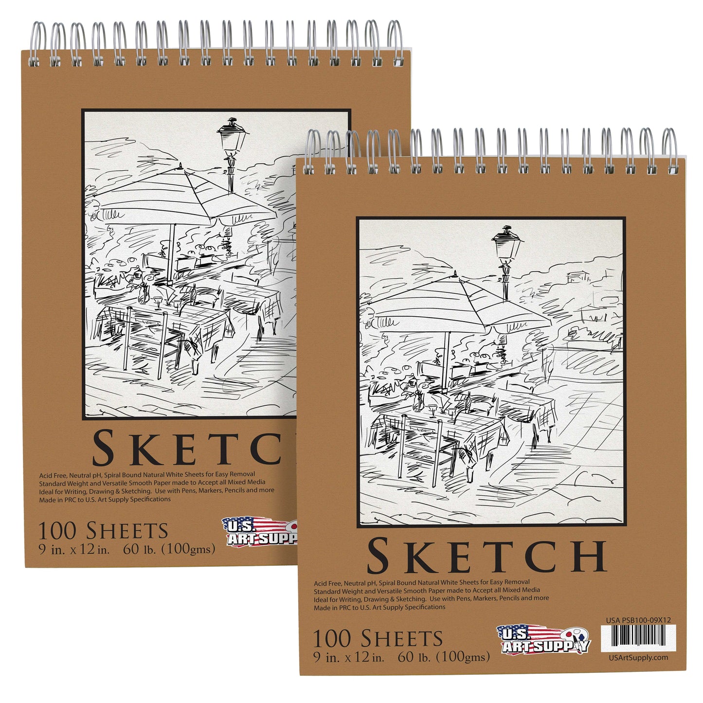 UCreate 50 Sheet Sketch Pad, 9" x 12"