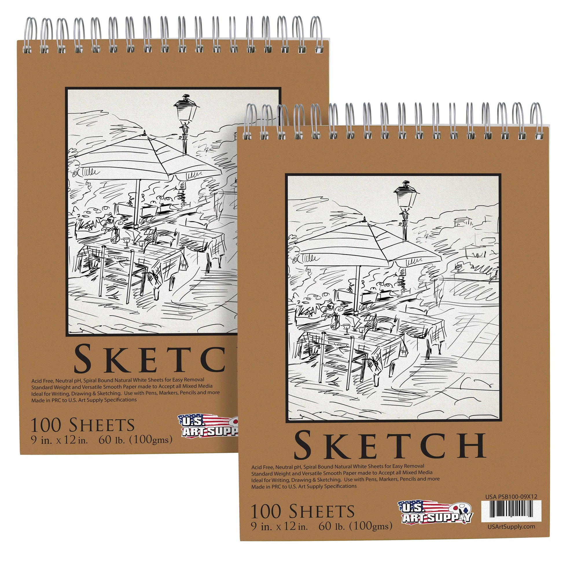 UCreate 50 Sheet Sketch Pad, 9" x 12"