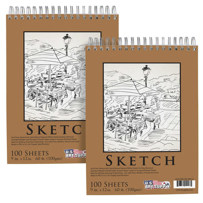 UCreate 50 Sheet Sketch Pad, 9" x 12"