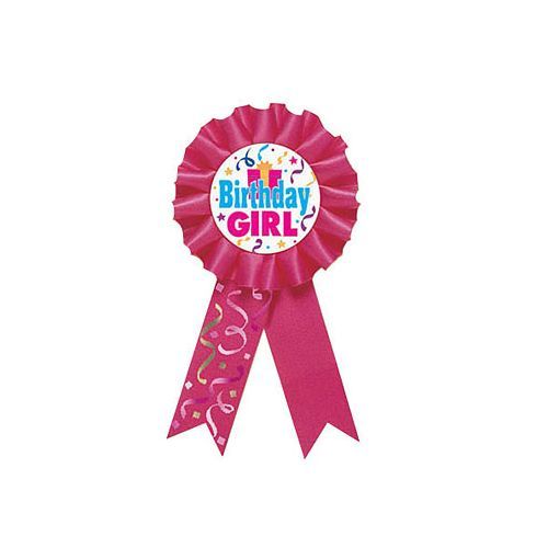 BDAY GIRL AWARD RIBBON