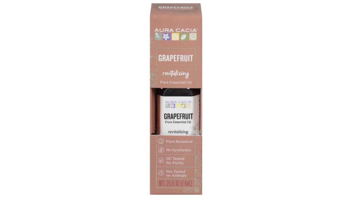 AURA CACIA ESSENTIAL OIL,GRAPEFRUIT