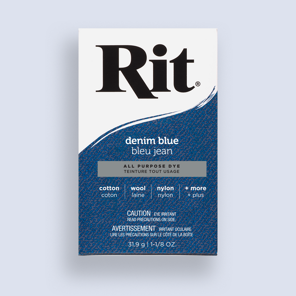 Rit Dye Powder Denim Blue 1-1/8oz