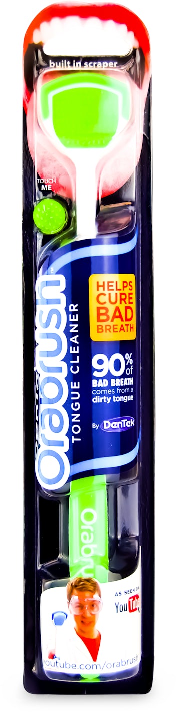 Dentek Orabrush Tongue Cleaner .