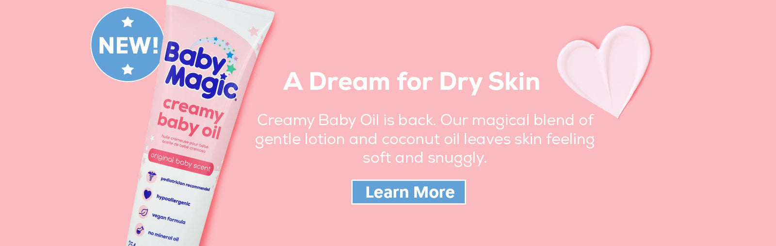 BABY MAGIC CRMY BBY OL 16.5OZ BBY