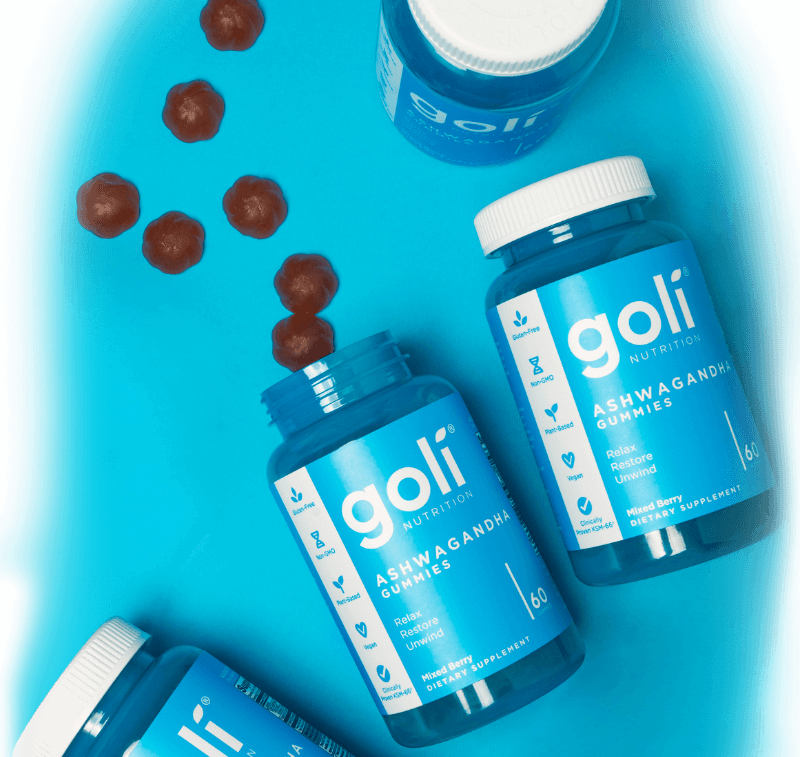 GOLI ASHWAGANDHA GUMMIES CW 60EA