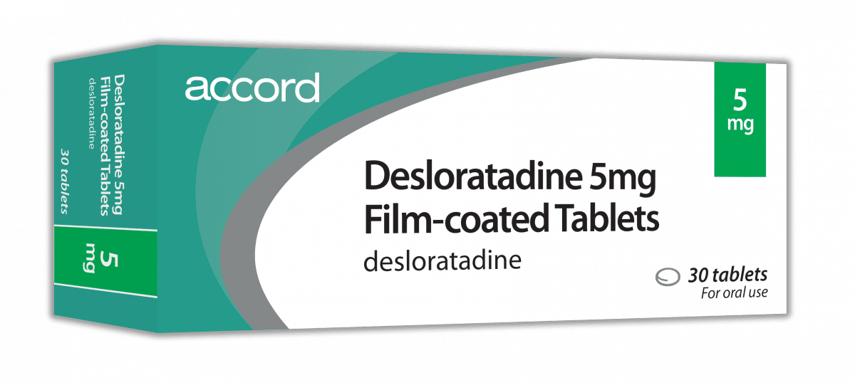 DESLORATADINE TB 5MG 100