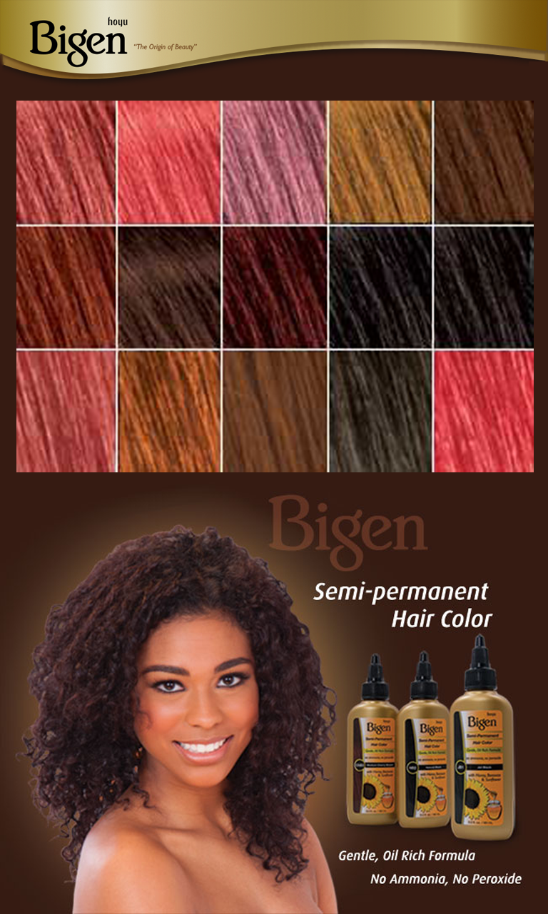 Bigen Semi-Permanent Haircolor #Bb1 Blue Black 3oz