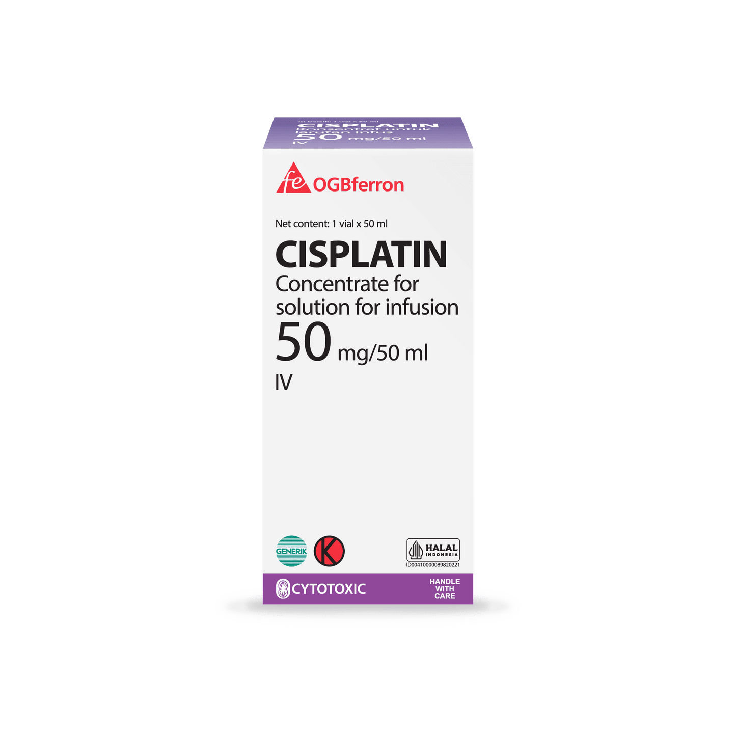 CISPLATIN MF 1MG/ML 50ML