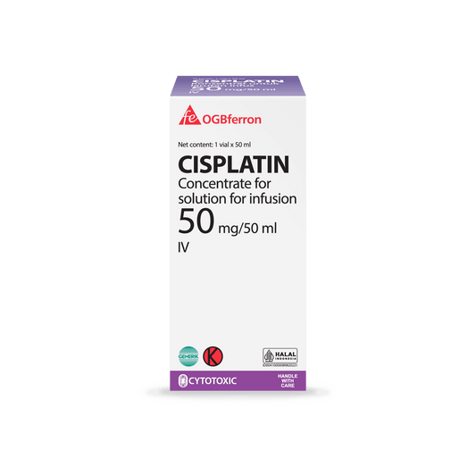 CISPLATIN MF 1MG/ML 50ML