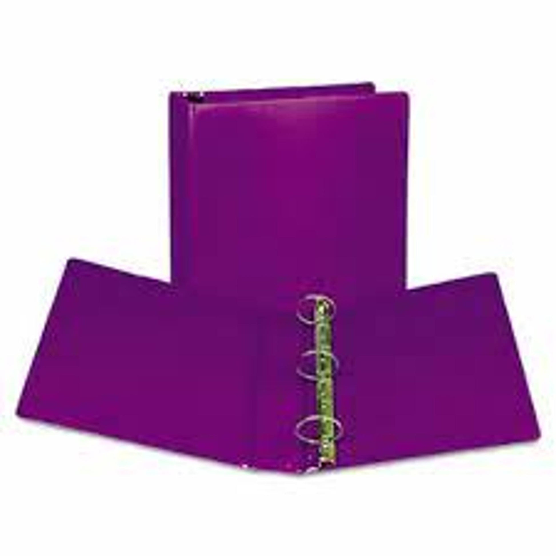 samsill Durable View Binder - Assorted Colors, 2"