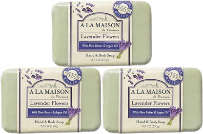 A LA MAISON BAR SOAP,VALUE PK,LAV FLW