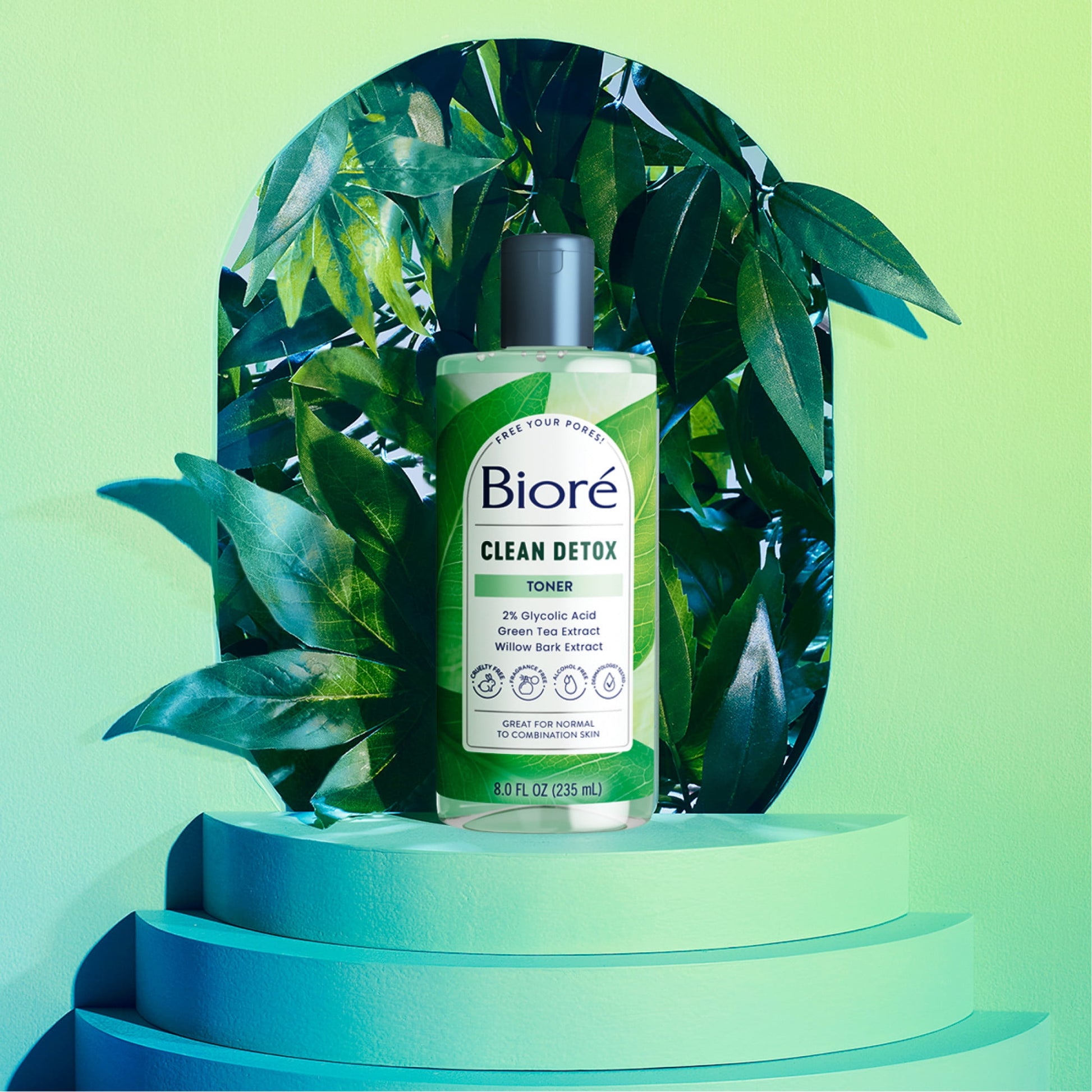 BIORE CLEAN DETOX TONER 8Z