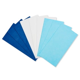 TISSUE PAPER LT BLUE 10 SHEETS