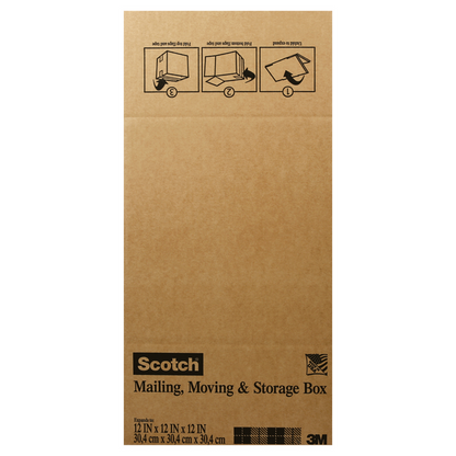 3M Scotch Mailing, Moving, and Storage Box 9.5"x6"x3.75" 1.0 ea