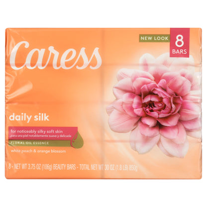 CARESS BATH BAR DAILY SILK 4X4.75OZ