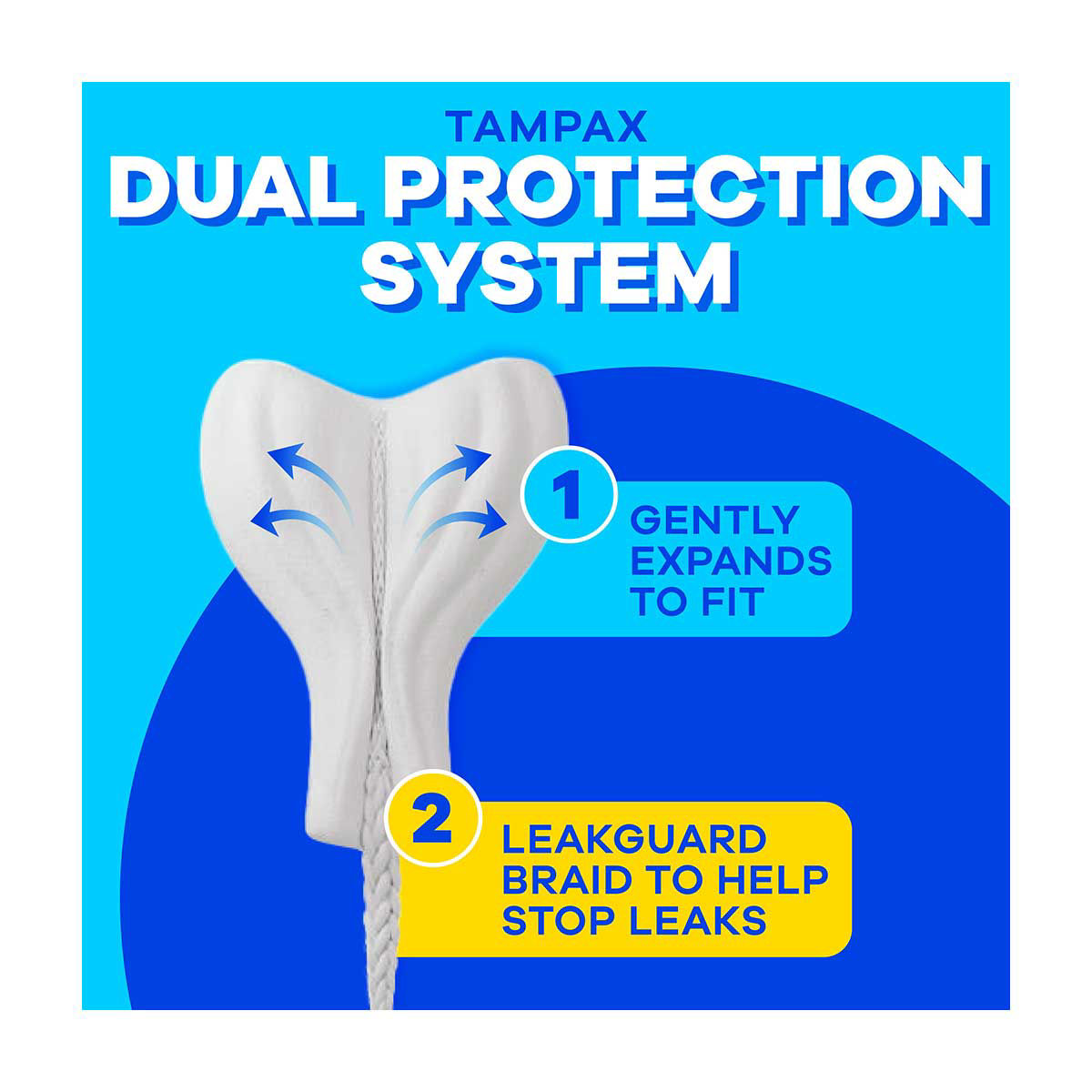 Tampax Tampons Pearl Ultra 18 Count Leakguard Unscented