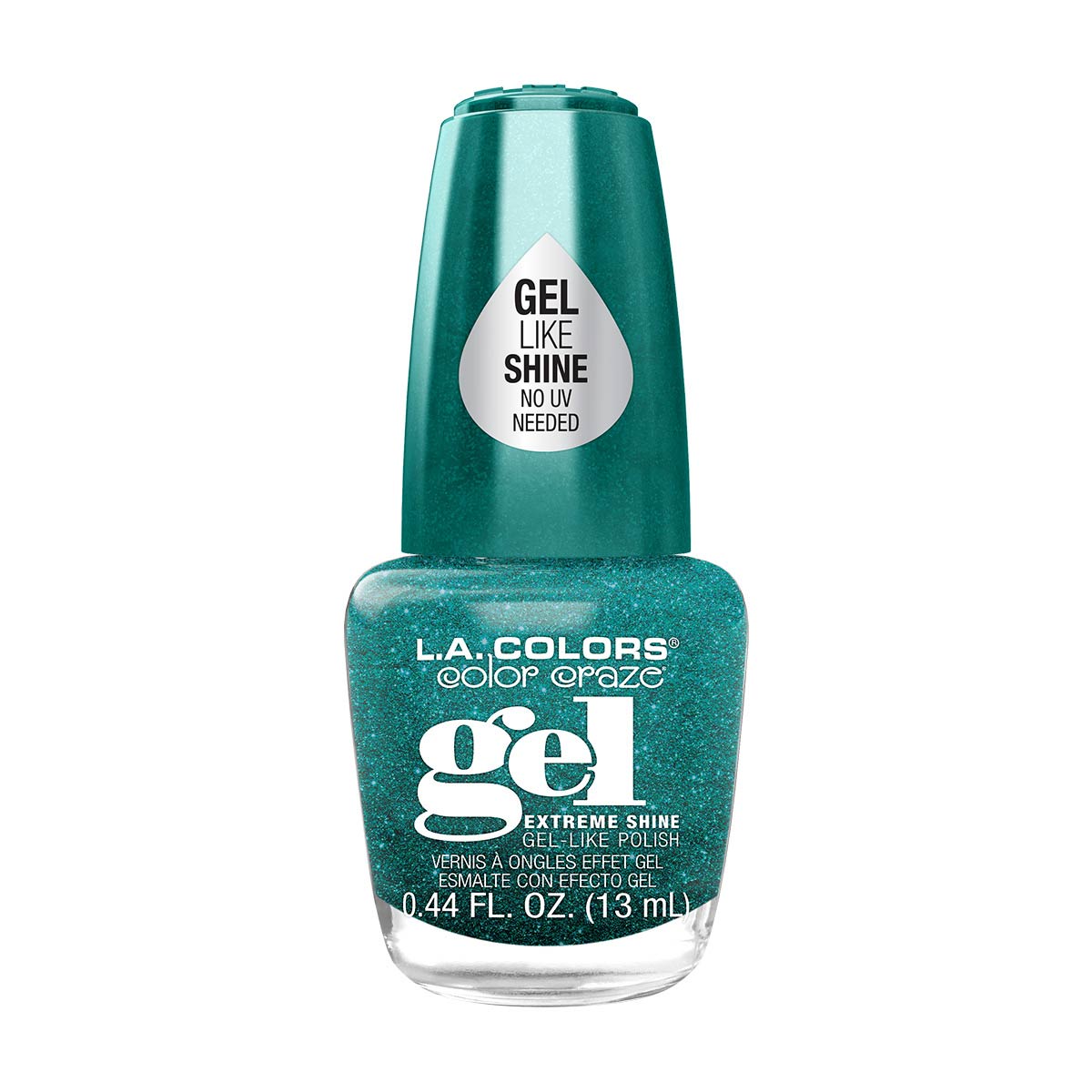 L.A. Colors Color Craze Gel Nail Polish - Chill Out, 0.44 Fl Oz