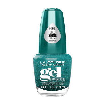 L.A. Colors Color Craze Gel Nail Polish - Chill Out, 0.44 Fl Oz