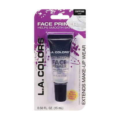 L.A. Colors Face Primer - Clear, 0.5 fl oz