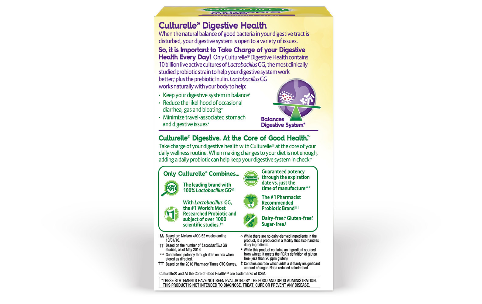CULTURELLE CP 50 PRBTC DIGST HLTH