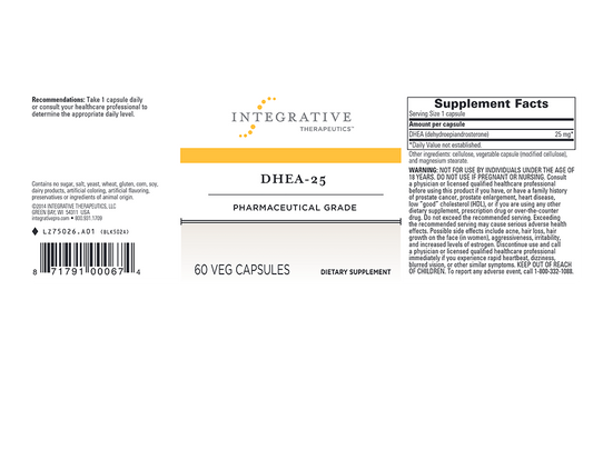 DHEA-25 CP 60