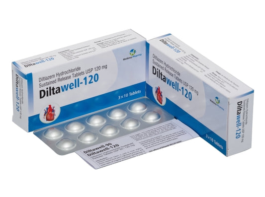 DILTIAZEM HCL TB 120MG 90 ER CPLT