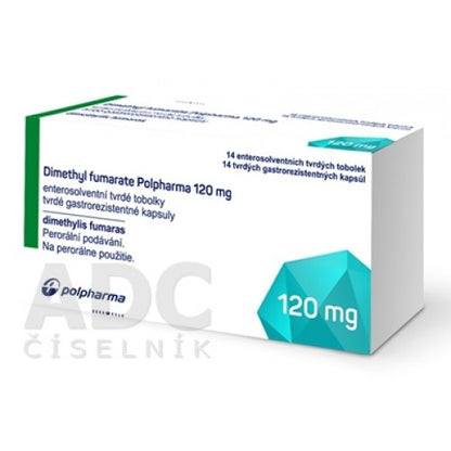 DIMETHYL FUM DR CP 120MG 14