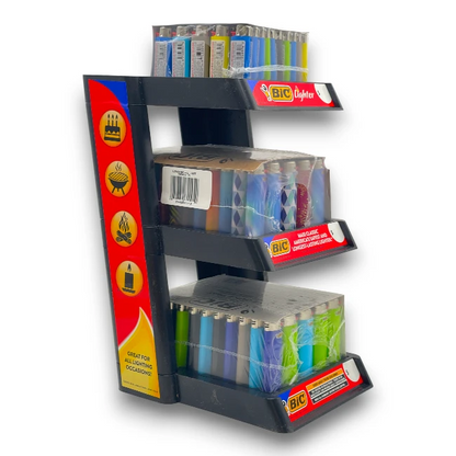 BiC Pocket Lighter 3-Tier Display