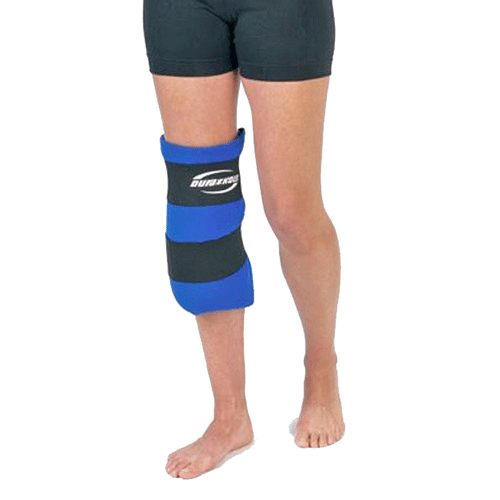 DJ KNEE WRAP SB BLK LRG DSHP
