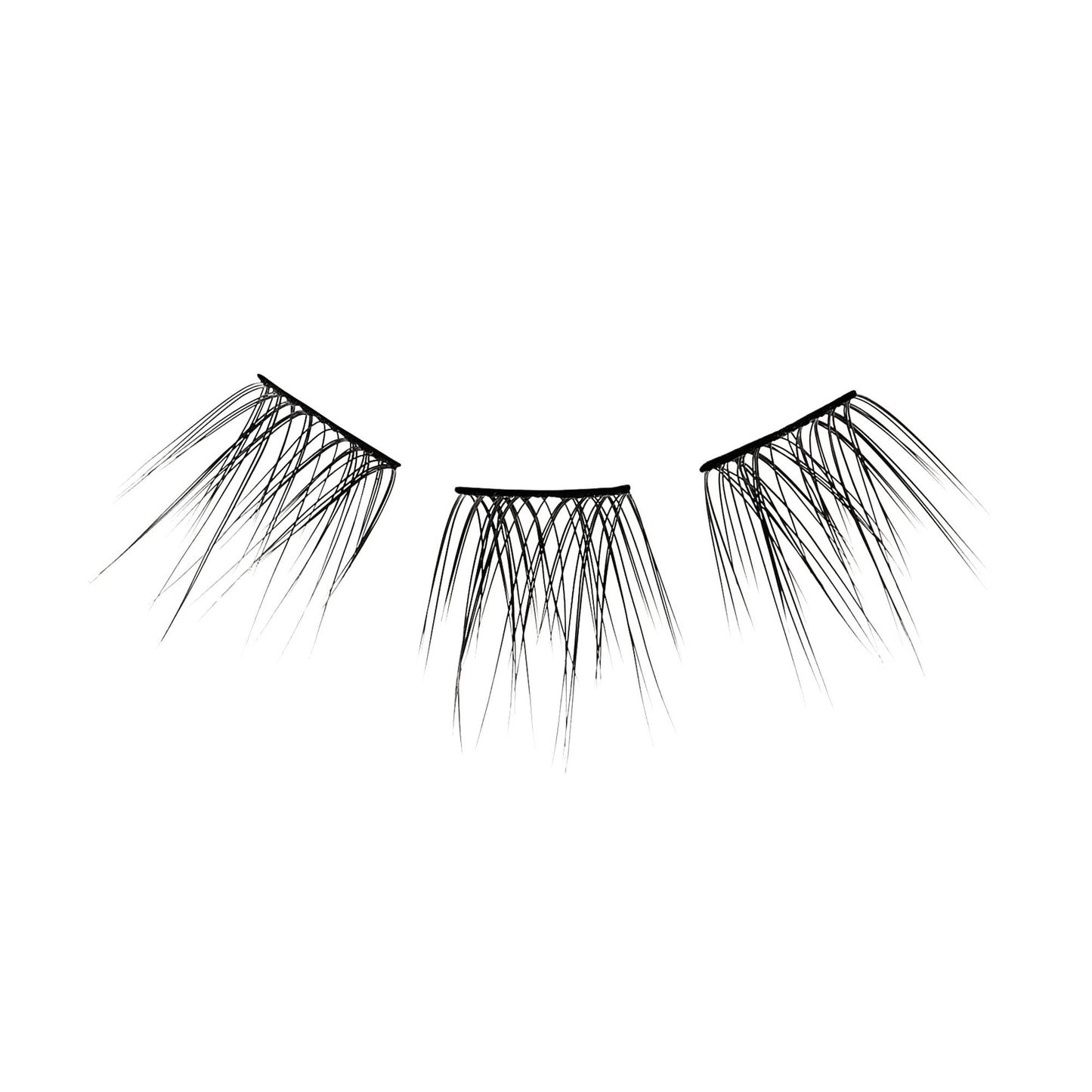 KISS Falscara Lash Extension Kit - Lengthening Wisps, 36 count