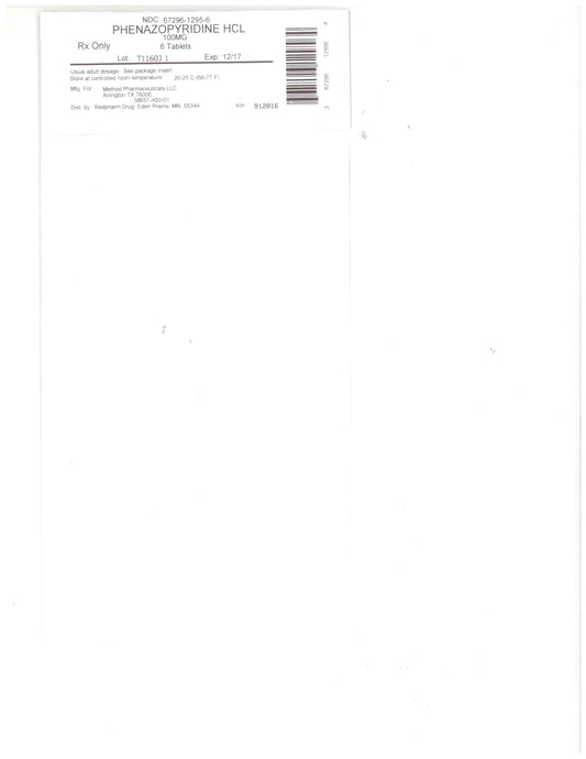 PHENAZOPYRIDINE TB 200MG 100