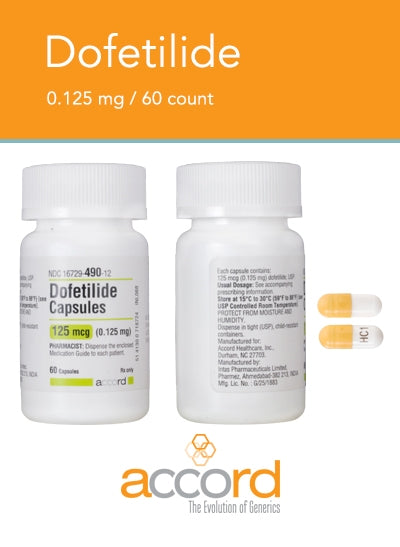 DOFETILIDE CP 0.125MG 60