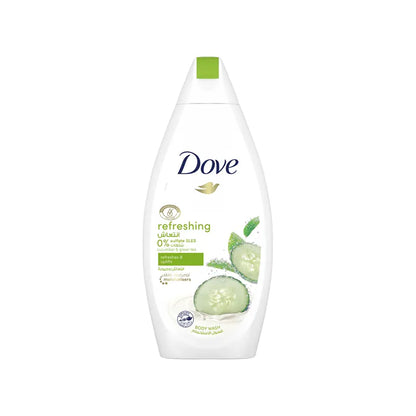 Dove Body Wash 3oz Refresh (12in) Cucumber + Green Tea
