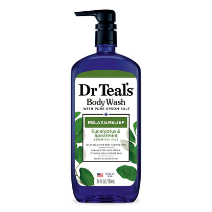 Dr Teals Body Lotion Relax & Relief Eucalypts/Spearmnt 18oz