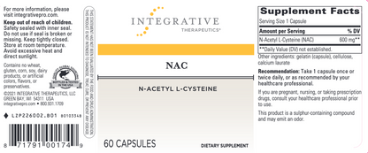 NT NAC TB 600MG 60 GF CPLT