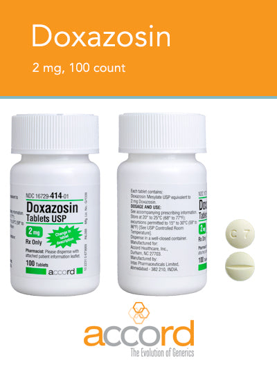 DOXAZOSIN TB 2MG 100