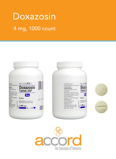 DOXAZOSIN TB 4MG 100 CPLT