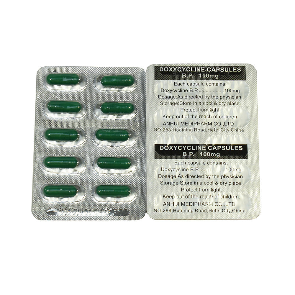 DOXYCYCLINE CP 50MG 100