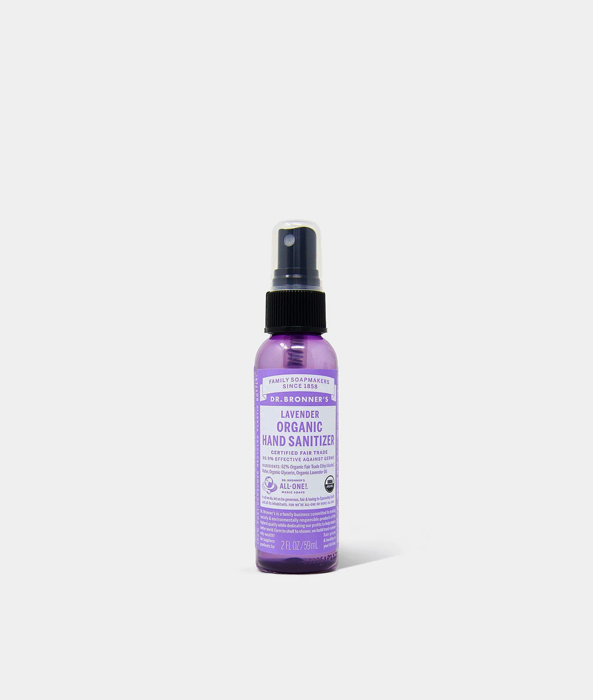DR. BRONNER'S HAND SANTZ SPRY,OG2,LVNDR