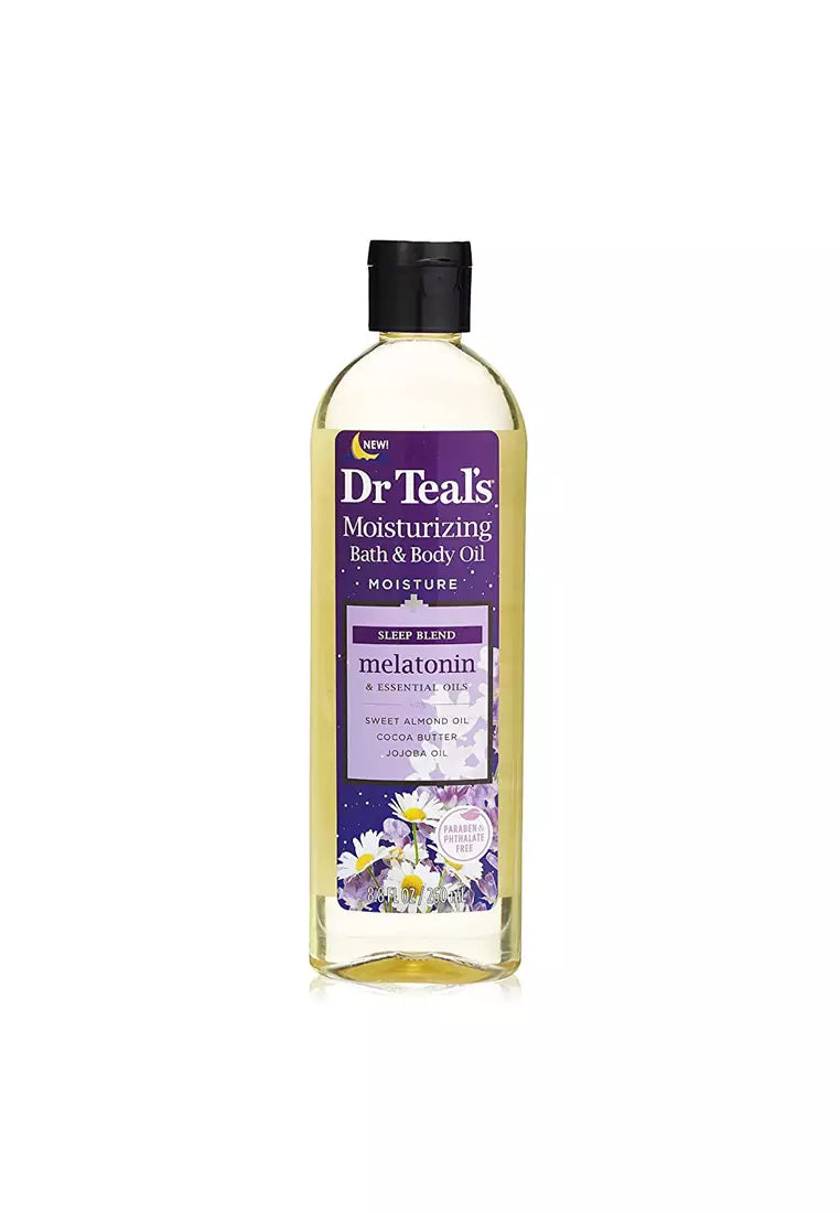 Dr Teals Bath & Body Oil Melatonin Sleep Blend 8.8oz