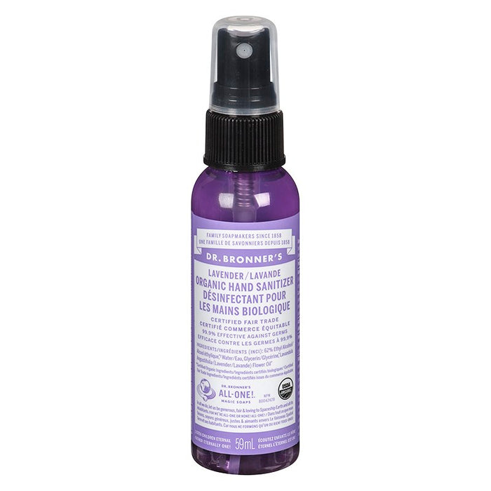 DR. BRONNER'S HAND SANTZ SPRY,OG2,LVNDR
