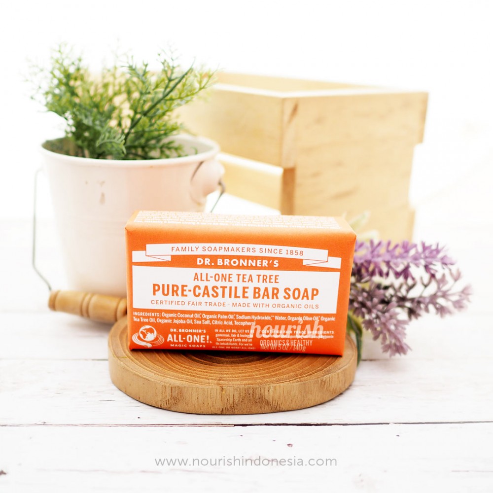 Dr. Bronners Tea Tree 2oz (12in) Castile Soap