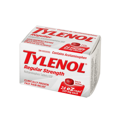 TYLENOL REGULAR STR TABLET 100CT