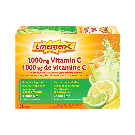 EMERGEN-C BERRY LEMON GMY 45CT
