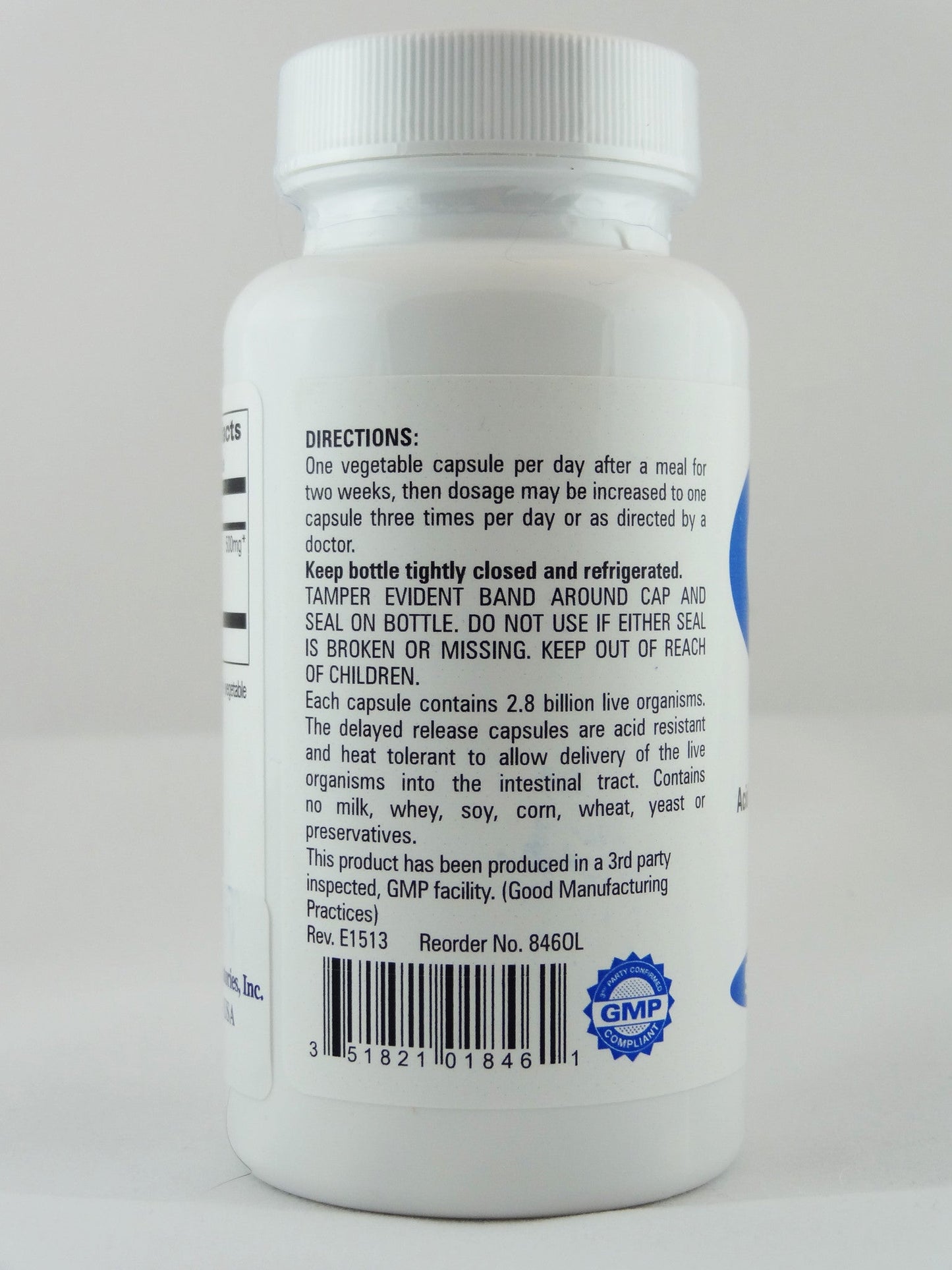 ACIDOPHILUS TB 100 ES CAPTB