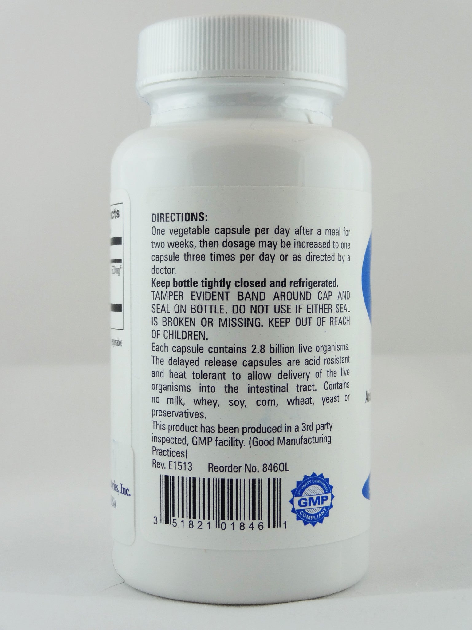 ACIDOPHILUS LACTO 10 BU-GM PWD 500 GM DS